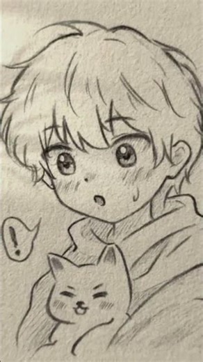 cute boy Drawing#drawing#art