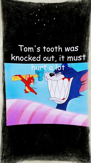 Tom's Tooth Knocked Out - Ouch! Cartoon Character Animation