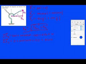 Problem F2-8 Statics Hibbeler 12th (Chapter 2)