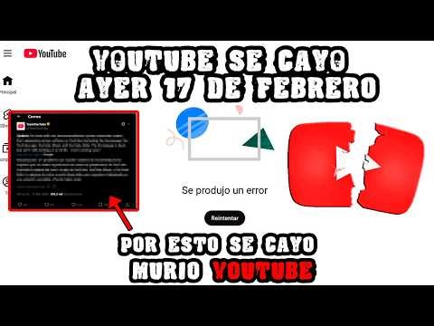 YouTube went down yesterday, February 17th, and this was the reason - context