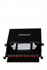 [Hot Item] High-Density Fiber ODF Rack Mount Panel 12 Cores FC