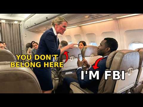 Flight Attendant Tells FBI Agent 'You Don't Belong in First Class' - Her Career Was DESTROYED