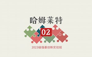 【2023级强基班】《哈姆莱特》02