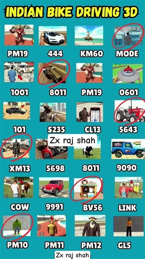 💯real code 💥 Indian bike driving 3D all new cheat code update+plugins ‪@SM_Shah_official‬