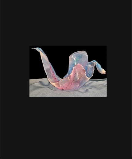 Handcrafted Resin Sculpture Art Bowl: Metallic Blues, Pinks, Glitter Accents (deep Sea Collection) - Etsy