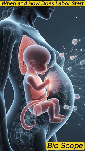 How Does a Baby Know It’s Time to Be Born #anatomy #humanbiology #sciencevideo #bioscope