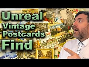Vintage Postcards - Dealer Thrilled by Amazing Find