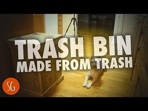 DIY Rustic Trash Can | How-to