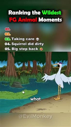Ranking the Wildest Family Guy Animal Moments. 😭😭