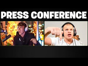 Clix Vs Jynxzi PRESS CONFERENCE