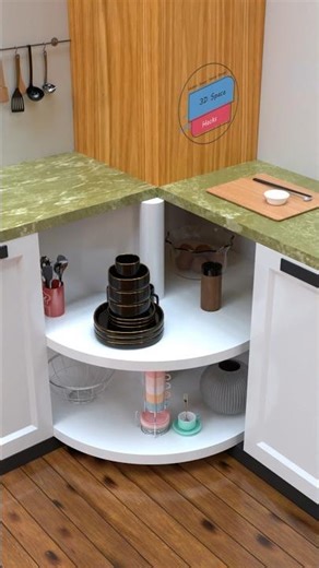 How to Design a Wood Rotating Cabinet (3D)