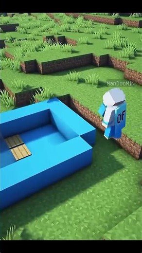 #viral best boat water slide in minecraft #minecraft