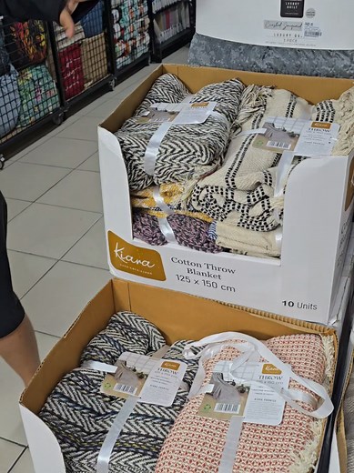 Quality 100% Cotton Throws Available at Linen Factory