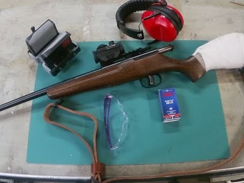 Savage Rascal .22...Tips for getting your kid's first rifle, how to set it up, and having fun