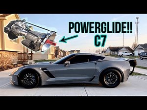 Worlds FIRST C7 with a POWERGLIDE!!