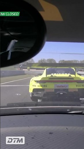 Racing in the Pitlane! | Preining vs Feller | DTM2025 Oschersleben