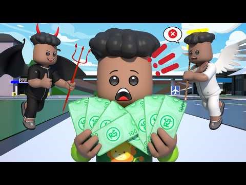 ROBLOX Brookhaven 🏡RP : Angel VS Demon, Be a Good Boy - Roblox Animation