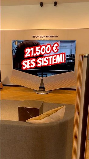 Not just a TV — a piece of kinetic art. Beovision Harmony