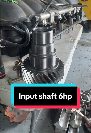 M57 swap patrol. Installing new input shaft for 6hp auto. @eternalperformance (W1L34T)