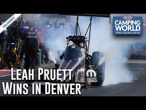 Leah Pruett takes first Top Fuel victory for Tony Stewart Racing