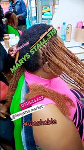 97 reactions · 4 comments | Marys hair salon stall 319.we plait very short hair #best style for all types of hair #artificial sister lock #looksnatural #mentainhairline #washable Book now.0721626307.we also do house calls | Mary Kenyatta Market Stall 319 | Facebook