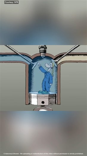 How Petrol Works Inside an Engine | #shorts