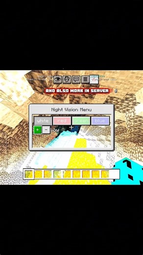 ||Night vision for MCPE||💯☠️. ‪@P_S_5_Gaming‬