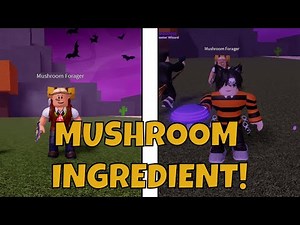 How to UNLOCK "MUSHROOM" INGREDIENT in WACKY WIZARDS! (🍄MUSHROOM🍄 UPDATE/HALLOWEEN WEEK 3) [ROBLOX]