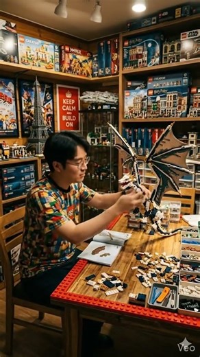 This LEGO Dragon Grew Two Heads… And It Looks Insane! 😳🐉🐉