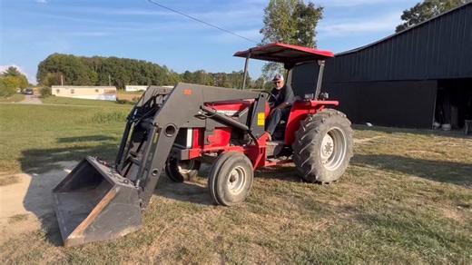 2.1K views | Bid now on this 383 Massey Ferguson Tractor w/ Allied...