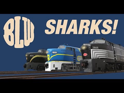 The Sharknoses of the Baldwin Locomotive Works