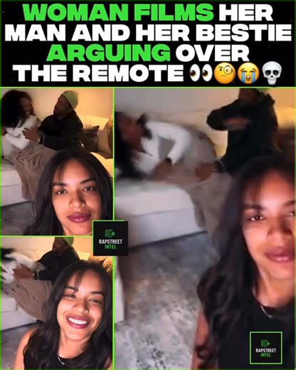 RaP StreeT INTEL 📡 on Instagram: "Woman films her man and her best friend arguing over the remote 👀🧐😭 #explore #viral #trending #explorepage ✍️ @beingtripurari_"