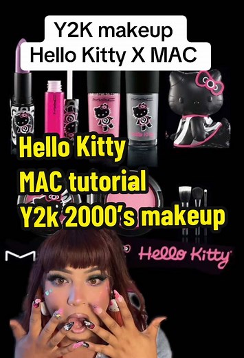 Hello Kitty X MAC: Y2K 2000's Makeup Tutorial