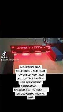 COMO CONFIGURAR PAINEL DE LED P10 BAIXAR HD2018 PROGRAMA ORIGINAL LETREIRO P10 HD2018 LINK DOWNLOAD