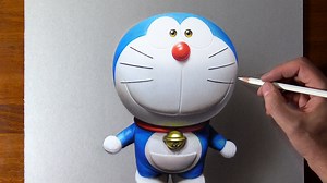 51K views · 1.5K reactions | My portrait of Doraemon, a tribute to Hiroshi Fujimoto and Motoo Abiko Get my exclusive drawing tutorials on: https://www.patreon.com/marcellobarenghi | Marcello Barenghi - Illustrator | Facebook