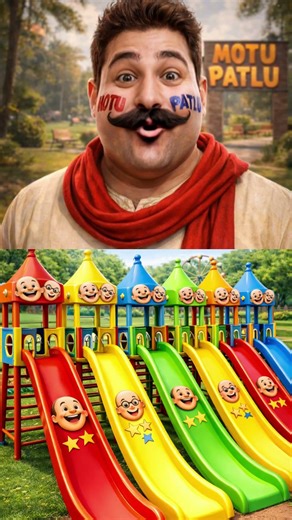 Ai Show me Motu Patlu Park #shorts