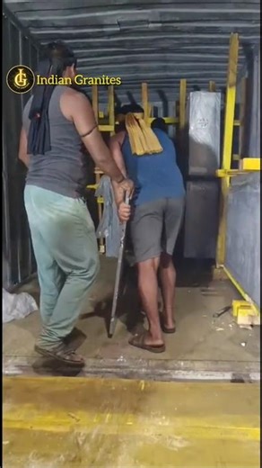 How To Load Granite Slabs | Heavy Stone Transport 🚛 #graniteloading #loadingprocess #exportquality