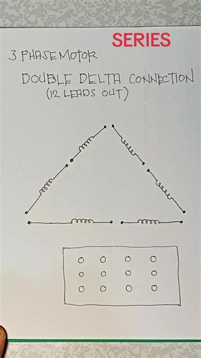 Understanding Double Delta Series Connection in Electrical Systems