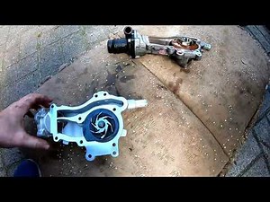 Opel Meriva b 1.4 Wasserpumpe wechseln Corsa Astra J