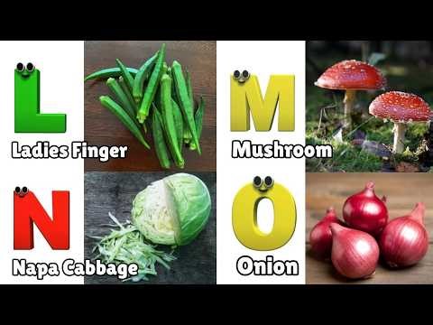 Vegetables ABC Song | Vegetables Alphabet Song | Phonics for Kids | Baby | Alphabet Letters