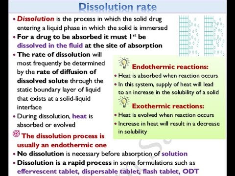 🔴 2- Dissolution Rate & Noyes-Whitney equation, Dr.Hazem Sayed