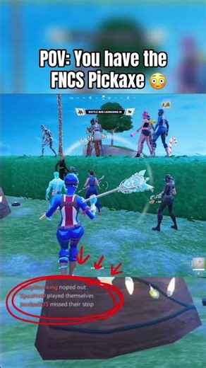 The FNCS Pickaxe… 😵