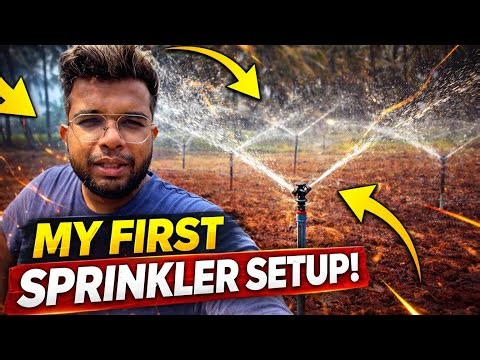 Sprinkler vs Drip? Here’s Why I Went With Sprinklers ✅ | Farm Irrigation Setup