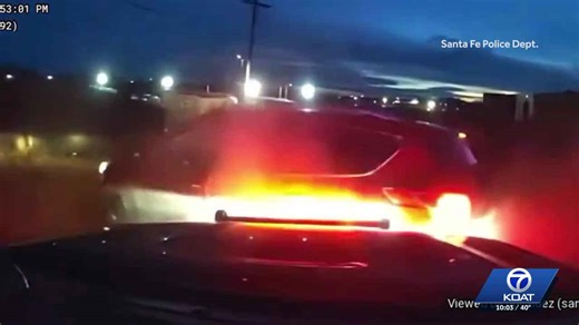 Santa Fe police chase, arrest pair for adult store theft