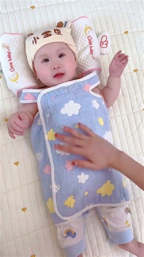 👶 Newborn Summer Essential ☀️ | Sleeveless Cotton Sleeping Bag Review 💤🧸 #trending #beby