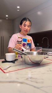 Sophia baking cookies for the church family and singing her heart out! 💛 “I am so blessed!” 🎶 Song by The Cain Band | Creative Trio