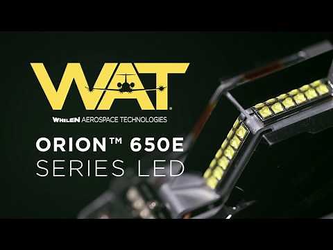 Orion 650E LED Aircraft Lights | Whelen Aerospace Technologies