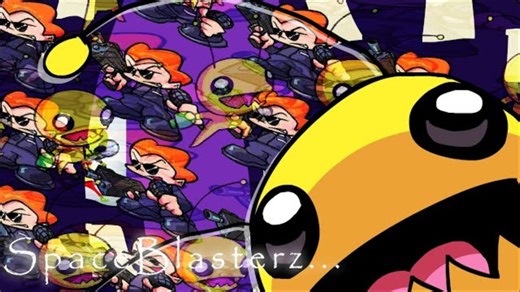 【FNF：周刊速报】外星原人曲目"Spaceblasterz"演示