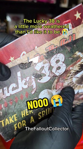 Unboxing the Fallout Desktop Switchable Billboard from Bethesda Gear Store. I managed to get lucky number 21 but that didn't save it from a little extra weathering on one of the signs 😬😬 I contacted them already so hopefully that sign can get replaced! These were limited to 1,000 worldwide and sold out pretty fast on the US Bethesda Store, however some may still be on the international Bethesda gear store! #fallout #nukacola #bethesda #falloutcollector #limitededition #lucky38 #redrocket #fall