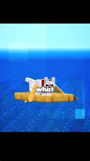 Saving My Dog From the Sea 🐶🌊 | #craftingandbuilding #minecraft #gaming #shortsfeed #shorts #video